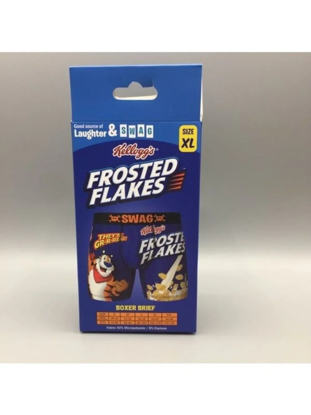 Kellogg’s Frosted Flakes Men’s Boxer Briefs XL Waist: 40-42